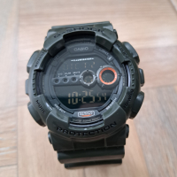 Casio G-Shock Alarm Chronograph Watch GD-100MS-3ER , снимка 2 - Мъжки - 44665923