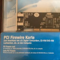 PCI FIREWIRE  CARD, снимка 3 - Други - 39872965