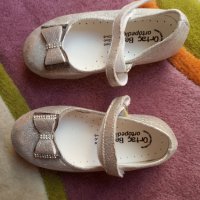 Сребристи обувки за момиченце, снимка 2 - Детски обувки - 29621184