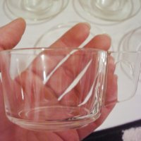 Стъклени чаши за кафе от Чехословакия, снимка 3 - Антикварни и старинни предмети - 31971544