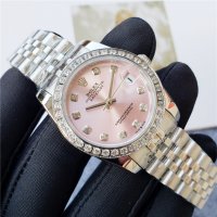 Дамски часовник Rolex Oyster Perpetual Datejust с автоматичен механизъм, снимка 2 - Луксозни - 37048332