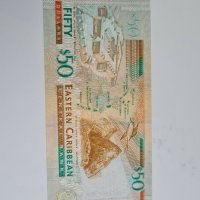 EASTERN CARIBBEAN STATES $50 Dollars ND 2008 CU, снимка 3 - Нумизматика и бонистика - 30596561