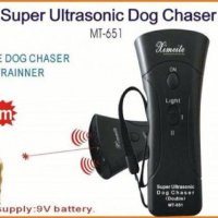 Нов качествен модел ултразвуков кучегон Double Dog Chaser и Dog Trainer + батерия!, снимка 2 - За кучета - 29142303