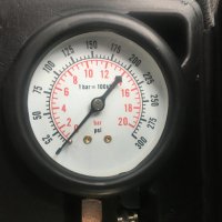 Тестер за измерване на компресия на бензинови двигатели  FORCE KRAFT, снимка 4 - Други инструменти - 40037852