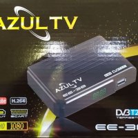 Цифров тунер AZUL TV DVB T2/C  ,Ново. Комбиниран ТВ тунер., снимка 2 - Приемници и антени - 30630054