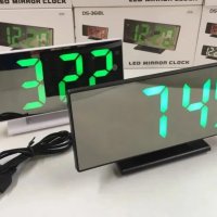 Настолен LED Часовник Smart Technology DS-3618L ,Термометър , Календар, снимка 1 - Други - 38327210