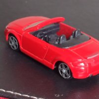 Метална количка AUDI TT ROADSTER MADE IN CHINA кабриолет за КОЛЕКЦИЯ ДЕКОРАЦИЯ 37566, снимка 6 - Колекции - 40663738