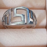 Сребърен пръстен , снимка 3 - Пръстени - 44914971
