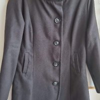 Дамско сако яке палто полар черно размер Л черно, снимка 1 - Якета - 42247468