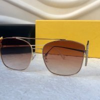 Fendi 2020 дамски слънчеви очила с камъни, снимка 7 - Слънчеви и диоптрични очила - 30737575