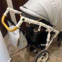 Намалена цена! Бебешка количка 2в1 Retrus Alpina с подарък ръкавици за количка, снимка 8 - Детски колички - 39771239