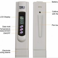 TDS-3 метър - уред за измерване чистотата на водата, снимка 3 - Други - 33742615