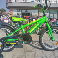 Детски велосипед 16" MASTER зелен, снимка 1 - Велосипеди - 44583577
