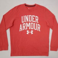 Under Armour UA Rival Terry Sweatshirt оригинално горнище L памук, снимка 1 - Спортни дрехи, екипи - 40194536