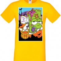 Мъжка тениска,The Simpsons Bart Simpson 02,Halloween,Хелоуин,Празник,Забавление,Изненада,Обичаи,, снимка 10 - Тениски - 38136320