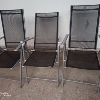сгъваеми столове, шезлонг алуминиеви , снимка 4 - Къмпинг мебели - 42852042