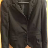 Черно сако Zara, S размер, снимка 2 - Сака - 30300883