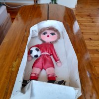 Стара кукла за стена Футболист, снимка 1 - Други ценни предмети - 37330473