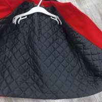червено детско палто , снимка 2 - Детски якета и елеци - 44733596