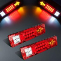 Комплект LED стопове, стоп светлина с мигач, задна светлина, 12v за камион бус ТИР, ремарке, караван, снимка 9 - Аксесоари и консумативи - 37514155