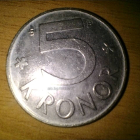 Монети шведски крони, снимка 3 - Нумизматика и бонистика - 44524265