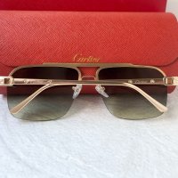 Cartier 2023 висок клас слънчеви очила Мъжки Дамски слънчеви 3 цвята, снимка 11 - Слънчеви и диоптрични очила - 40515443