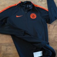 NIKE Mcfc Dril Top Sqd - страхотна мъжка блуза, снимка 8 - Спортни дрехи, екипи - 40061584