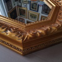 УНИКАЛНО Бароково огледало стилна дървена рамка ИТАЛИАНСКА, снимка 6 - Други - 39285907