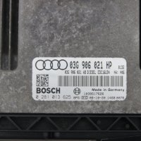 Моторен компютър ECU Audi A3 8P / 03G 906 021 HP / 03G906021HP / 0 281 013 625 / 0281013625, снимка 2 - Части - 42160834