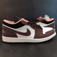 Nike Air Jordan 1 Low Mocha Chocolate Crimson Bliss Brown Размер 43 Номер Обувки Маратонки Нови , снимка 10 - Маратонки - 38451293