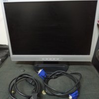 NEC LCD19WV Монитор 19 инча + кабели, снимка 1 - Монитори - 39369920