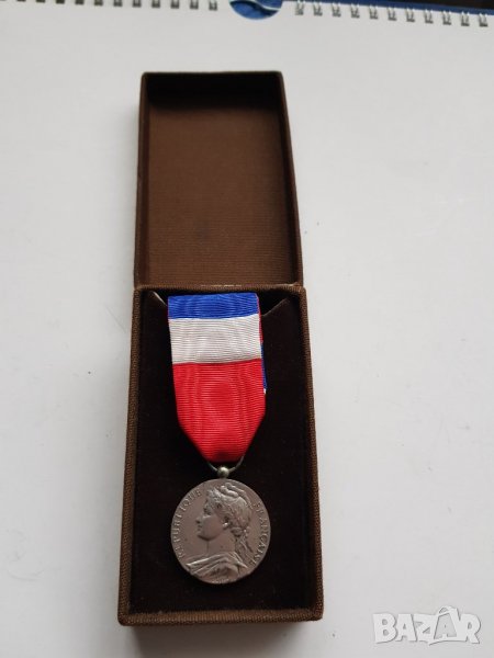Френски сребърен медал, снимка 1