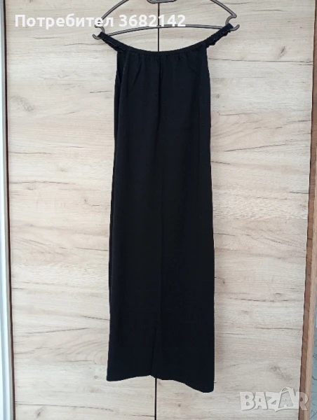 продавам черна рокля, снимка 1