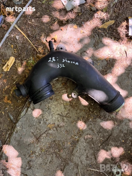 Тръба за въздух за VW Sharan, Seat Alhambra, Ford Galaxy 2.8 бензин, снимка 1