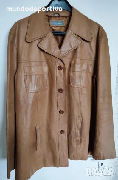 Мъжко кожено сако / естествена кожа, снимка 1