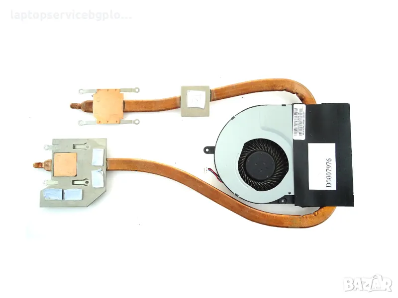 Asus N76 N76VJ-DH71 17.3" Охлаждане с Вентилатор 13N0-MHA0201 13GNAL1AM020-1 4 pins , снимка 1