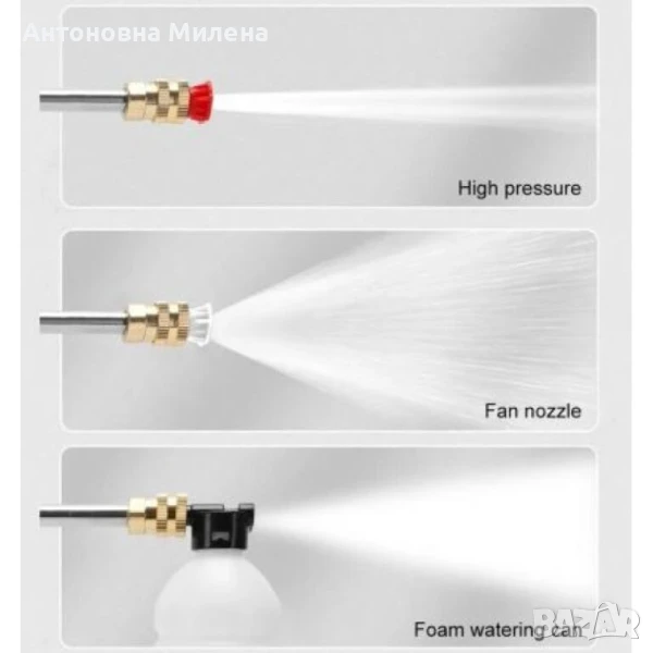 Преносима акумулаторна водоструйка, 2 батерии 48V, снимка 1