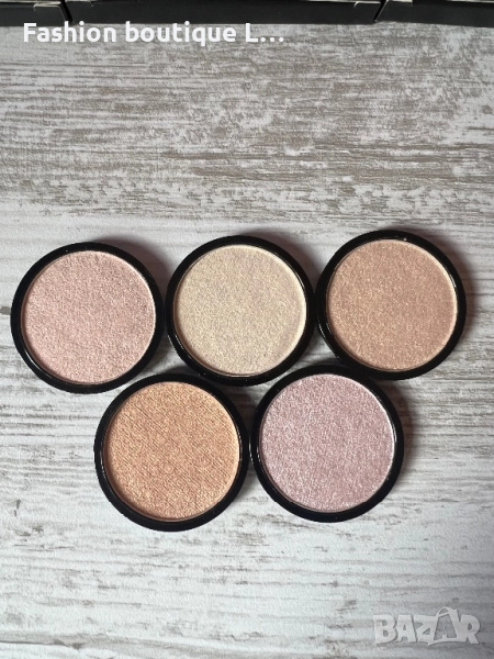 Нови блестящи хайлатъри в 5 цвята със сребристи и златисти частици ❤️, снимка 1