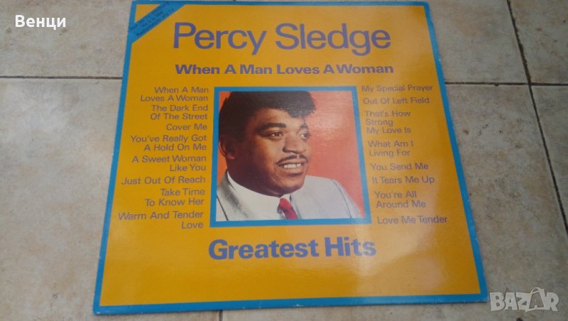 Грамофонна плоча  PERCY SLEDGE   LP., снимка 1