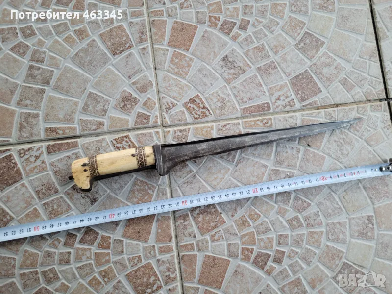 Нож, кумая, кама, кинжал, чора, пеш-кабз, снимка 1
