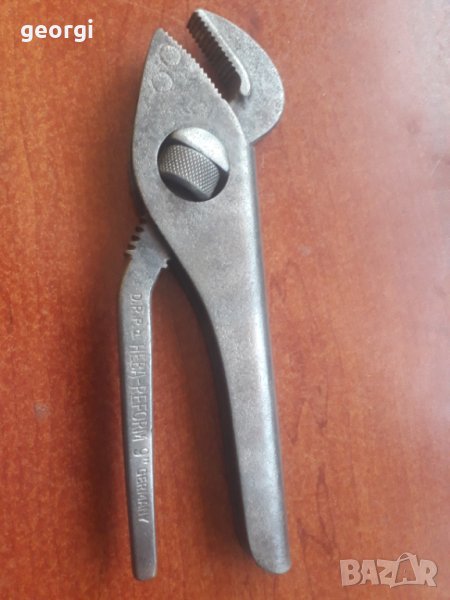 Стар немски раздвижен ключ антика D. R. PATENT, снимка 1