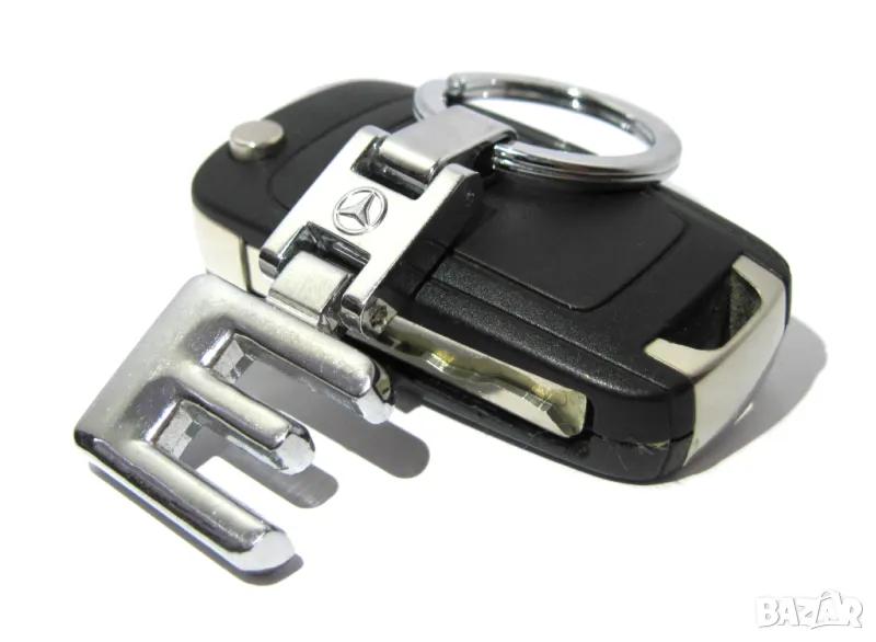 Автомобилен метален ключодържател / за Mercedes E Class Мерцедес Е Класа / Стилни Авто Аксесоари, снимка 1