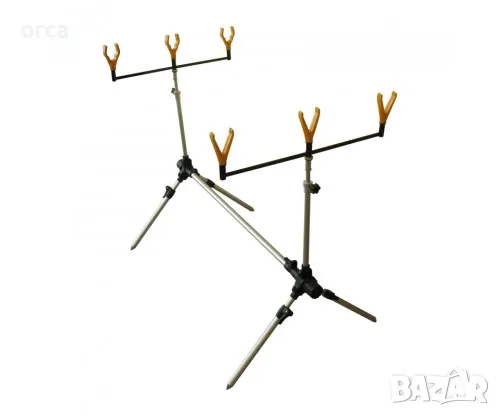 Шаранска стойка FilStar ECO за 3 пръчки – стабилна и практична | ORCA BG, снимка 1