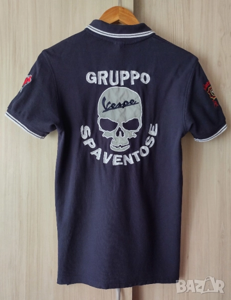 Vespa Club Italia - мъжка поло блуза, снимка 1