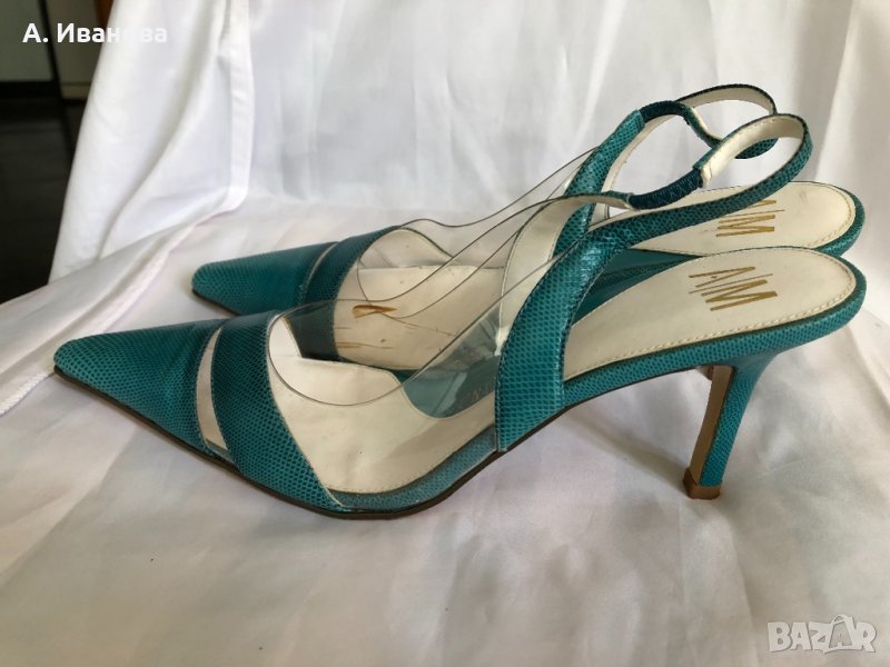 Дамски обувки естествена кожа и силикон Ann Marino, снимка 1