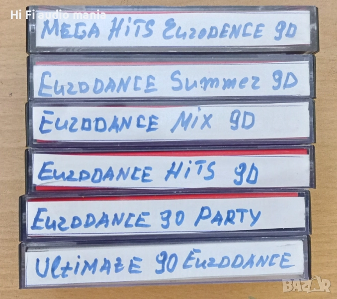 Продавам 6 броя аудио касети с EURODISKO 90, снимка 1