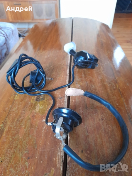 Стари слушалки с микрофон Респром, снимка 1