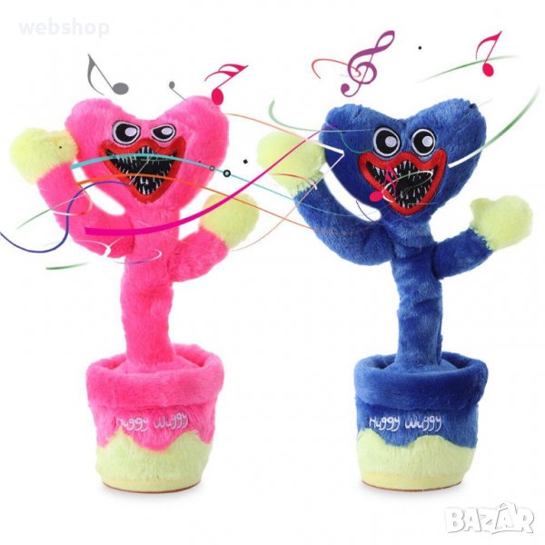 ЗАБАВЕН ТАНЦУВАЩ HUGGY WUGGY, ПОВТАРЯ ВСЯКА ДУМА ХЪГИ ЛЪГИ, снимка 1