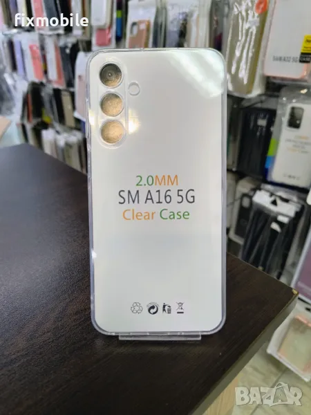 Samsung Galaxy A16 5G Прозрачен кейс, снимка 1