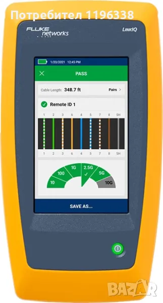 Fluke networks LinkIQ, снимка 1